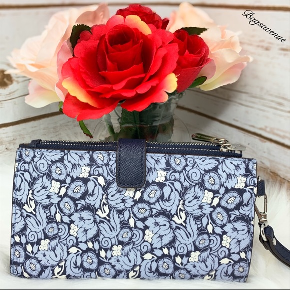 Michael Kors Jet Set travel double zip wristlet - Picture 2 of 6